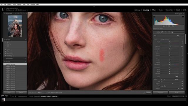 РЕТУШЬ В ЛАЙТРУМЕ ЗА 5 МИНУТ?! ЛЕГКО!!! смотреть онлайн
