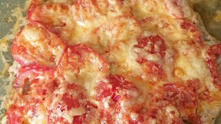 как сделать отбивные из свинины с помидорами и сыром в духовке смотреть онлайн