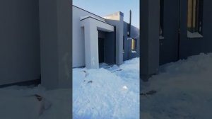 Дом в стиле хай тек с плоской крышей, проект Южный. Небольшой обзор.