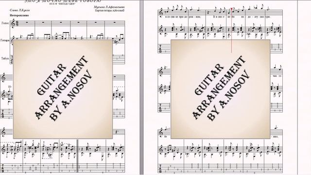 Это я точно тебе говорю (муз.Л.Афанасьева, сл.Л.Куксо) Ноты для вокала и гитары смотреть онлайн