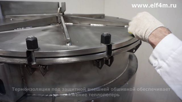 Автоклав из нержавеющей стали ИПКС-128-500(Н) для консервирования