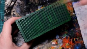 Террейн "Контейнеры" для варгеймов своими руками