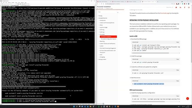 How to Install Graylog Forwarder Application