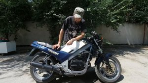 Такими должны быть JAWA и Юпитер! Обзор мотоцикла Honda VTZ250 образца 1982 года!(18+)
