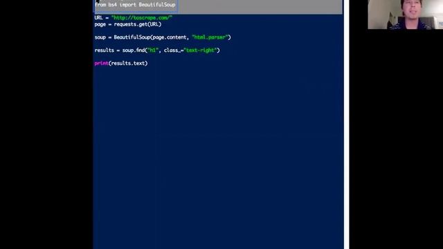 Creating a Web Scraper using Python!