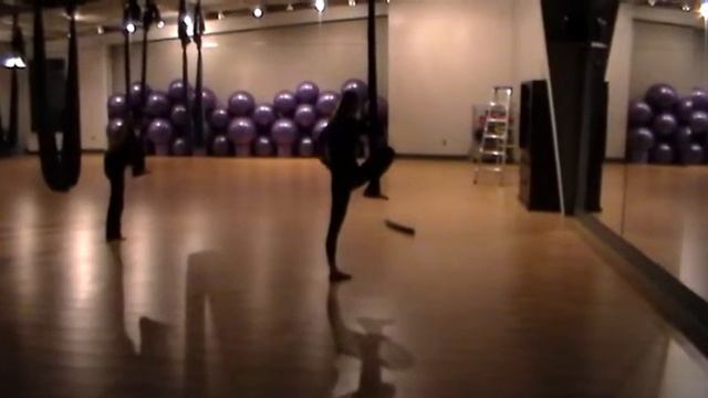 Julie Bell's Basic Fly (stretching student) смотреть онлайн