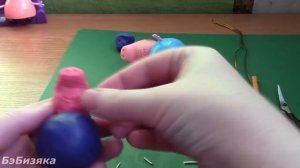 Лепим из пластилина - Дедушка СВИН - Свинка Пеппа