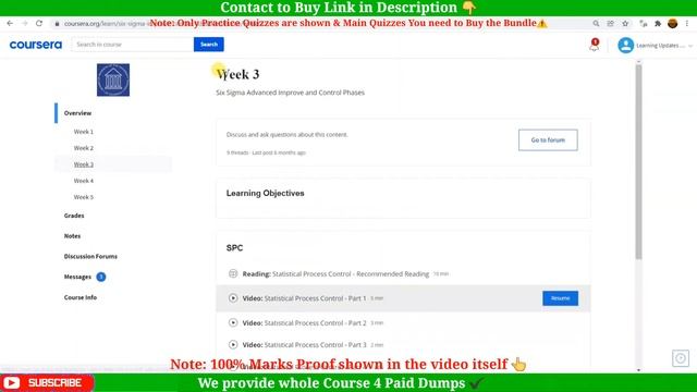 Six Sigma Advanced Improve and Control Phases | Coursera | Green Belt | Course 4 Quiz Answers смотреть онлайн