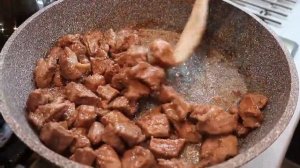 Гуляш из говядины. Вкусный ужин. Как приготовить гуляш. Простой рецепт