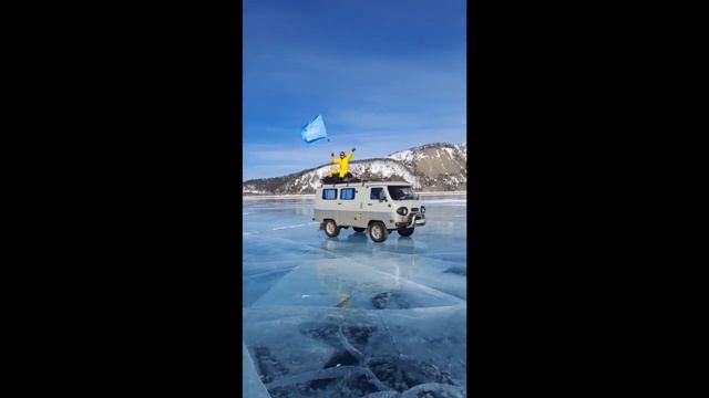 Готов   на крыше УАЗ без звука 720