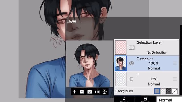 How to DRAW SEMI REALISTIC in IBISPAINT X! смотреть онлайн