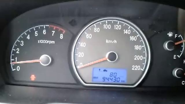 Расход Hyundai Elantra HD (J4) 1.6 механика смотреть онлайн