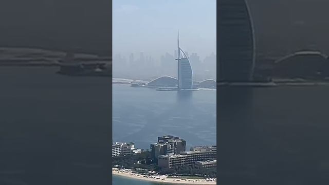 Burj al Arab с 50 этажа Infinity бассейна Aura Skypool 🌊☀️🌴