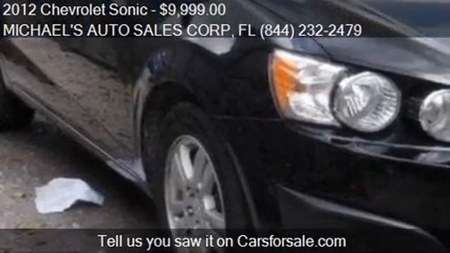 2012 Chevrolet Sonic for sale in West Park, FL 33023 at the смотреть онлайн