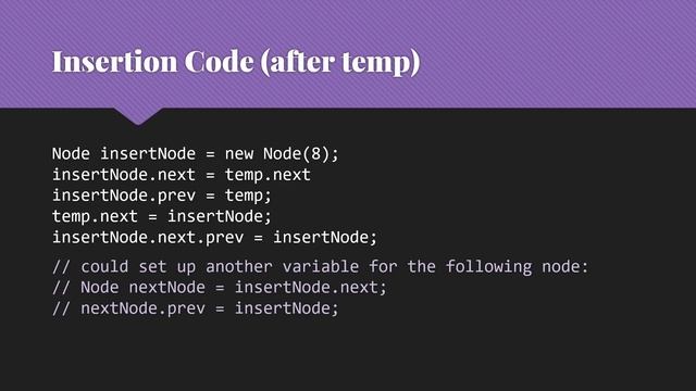 Doubly Linked Lists
