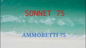 English literature Sonnet 75//Amoretti 75 , Edmund Spenser.