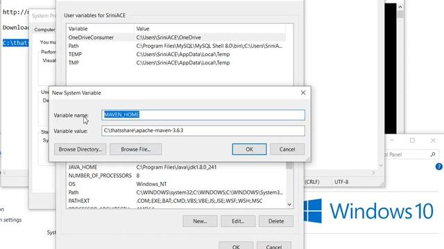 Maven Environment variable setup смотреть онлайн