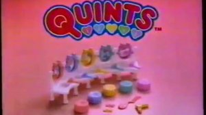 Quints miniature dolls Hair Salon TV Ad - 1989 1990 PARTIAL