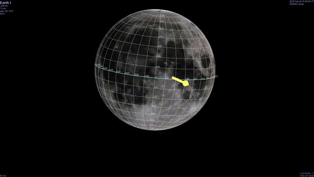 Moon Motion - Libration - Animation смотреть онлайн