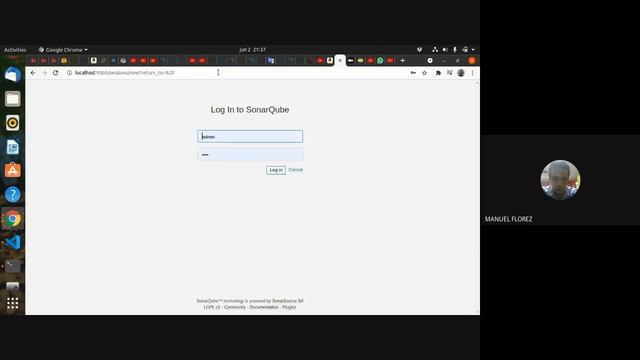 análisis estático ( sonarqube) configuración, instalación