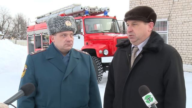 г. Горбатов. Новый автомобиль в пожарной части