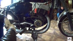 ЗАМЕНА ЦЕПИ и ЗВЕЗД на мотоцикле JAWA 634.7