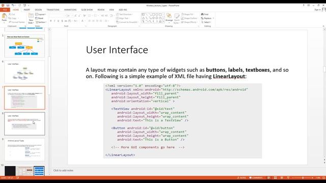 Android Lecture 3.2: UI Layout, onCreate, setContentView смотреть онлайн