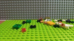 сборка робота руки  из Lego легко