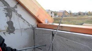 Мансарда  второй этаж  Делаю балкон