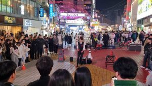 [STREET ARTIST] HONGDAE STREET BUSKING. 230318.