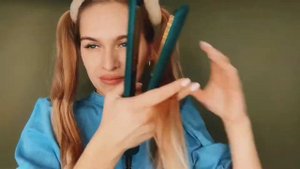 Модная прическа ,или как делать два пучка