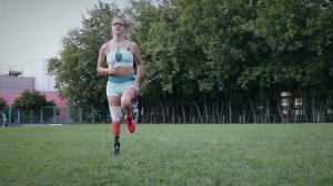 Екатерина протестировала спортивную стопу BladeXT от Blatchford