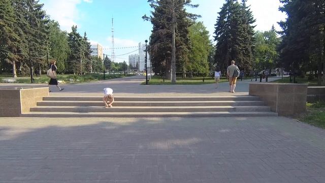 Фонтан | Площадь Революции | Г. Челябинск смотреть онлайн