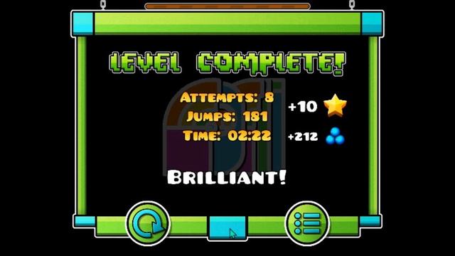 Dance partay - Geometry dash - Easy demon - 100% Completed - By: Fofii смотреть онлайн