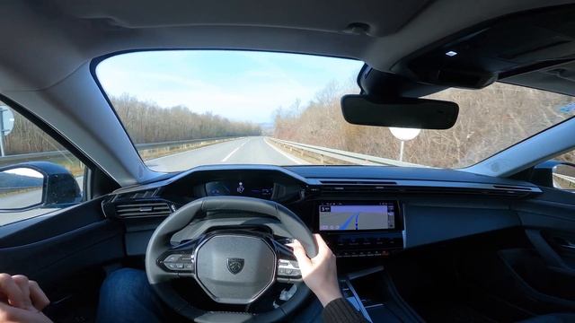 Peugeot 408 2023 - POV Test drive & FULL review in 4K (1.2 PureTech 130 HP) смотреть онлайн
