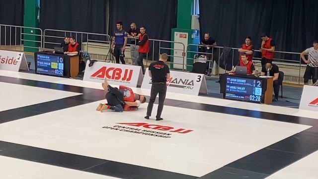 Антон Григорьев vs Андрей Шалаев NO-Gi ABSOLUTE 1/4 ACBJJ CENTRAL RUSSIAN OPEN CHAMPIONSHIP 2023