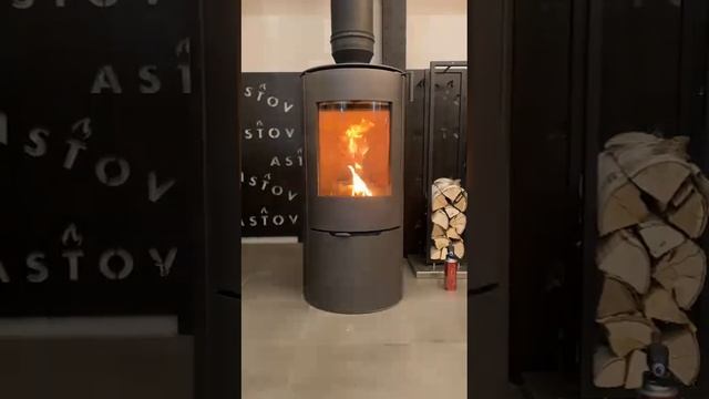 Горение в печи АСТОВ R1 смотреть онлайн