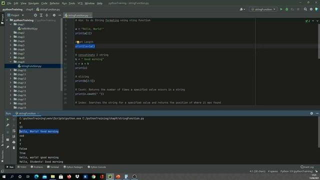 Introduction to String formatting in Python (Chap9)