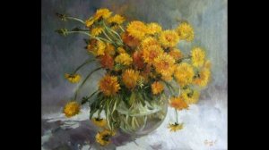 Полевые цветы художника Светланы Родионовой