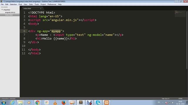 angularjs setup and introduction