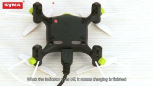 Syma X20P tutorial video
