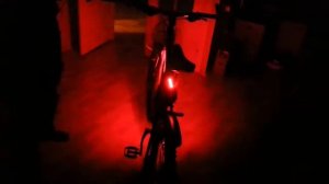 Стробоскоп на велосипеде