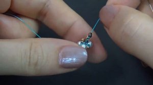 【簡単レシピ】3mmパールと特小ビーズで編むビーズリングの作り方✨ビーズステッチ初級　How to make a ring using 3mm pearls and 15/0 seed beads.