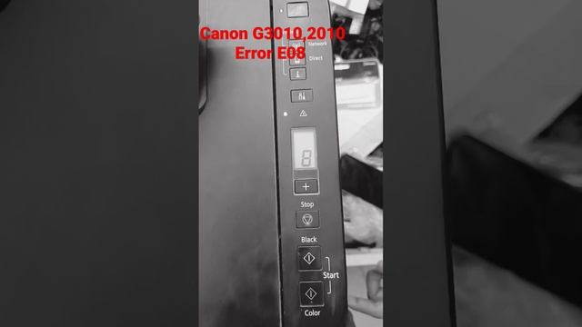 How to Solve Canon G2010,3010 Error Code (E08) #shortsvideo #error #how #manojdey #video #canon