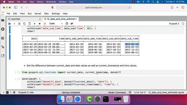 Apache Spark Python - Processing Column Data - Date and Time Arithmetic