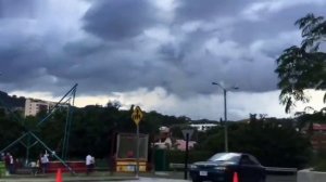 Жуткие облака.