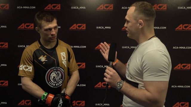 Илья Ходкевич: "Хотел ярко закончить бой перед родной публикой" смотреть онлайн