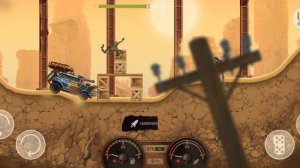 прохождение игры Zomdie Hill Racing (1 часть)