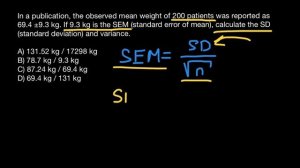 Biostatistics: How to calculate Variance and Standatd Deviation