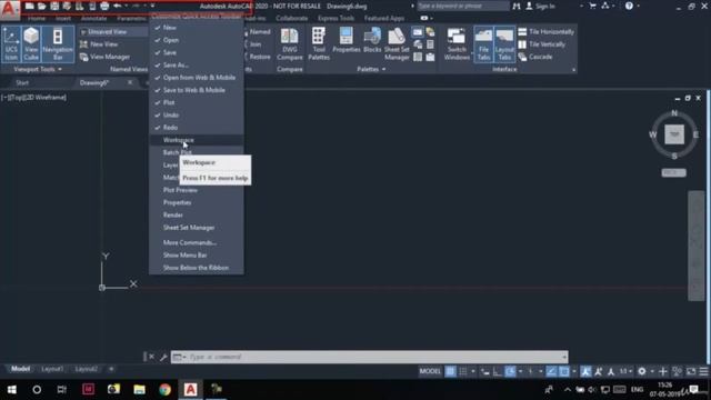 AutoCAD Basic Tutorial for Beginners 20minutes 2022 - A to Z AutoCAD speed Lesson 1
